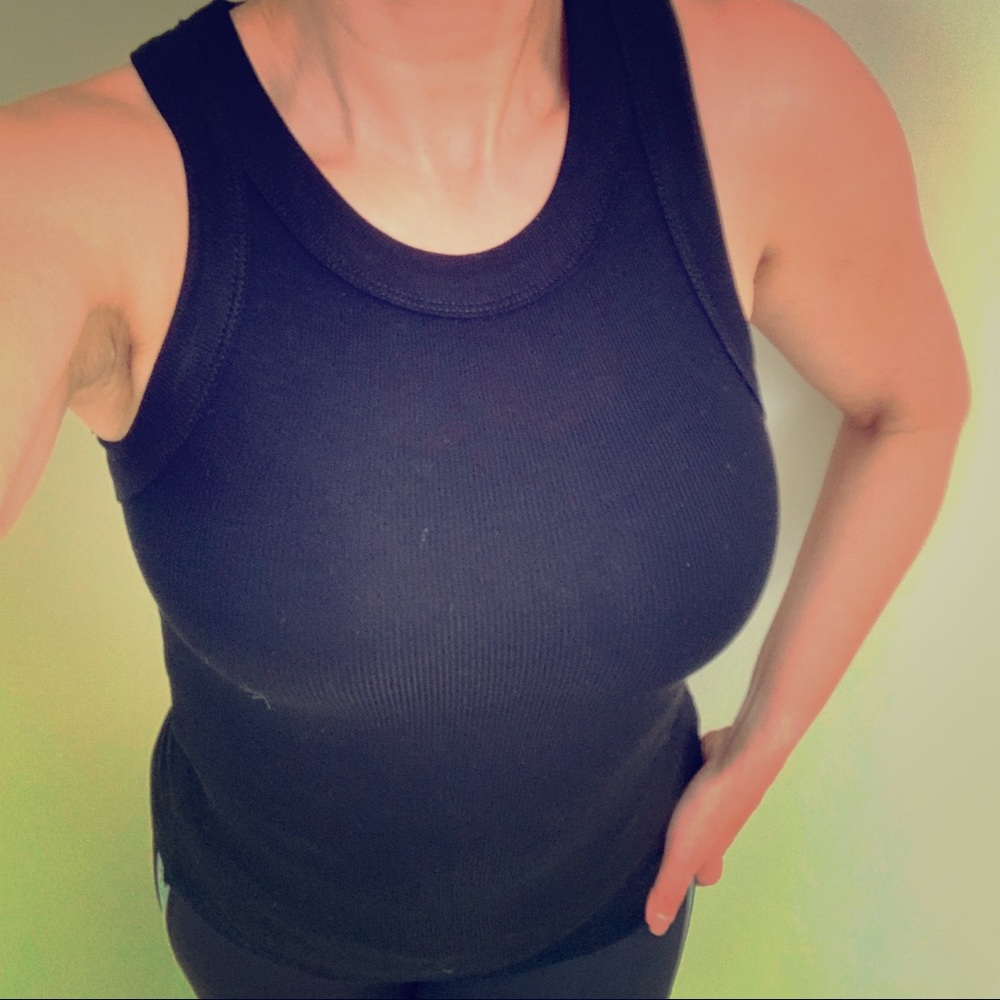 🆕 WAIF High Neck Ribbed Tank - Picture 5 of 5